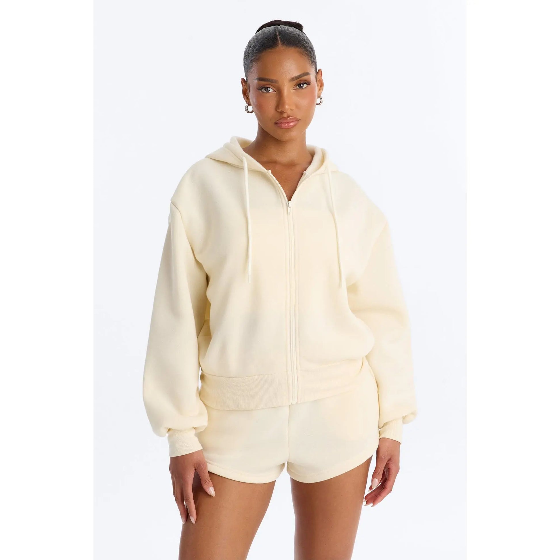 Bride to Be Fleece Short Set - White/Pink