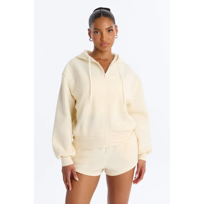 Bride to Be Fleece Short Set - White/Pink