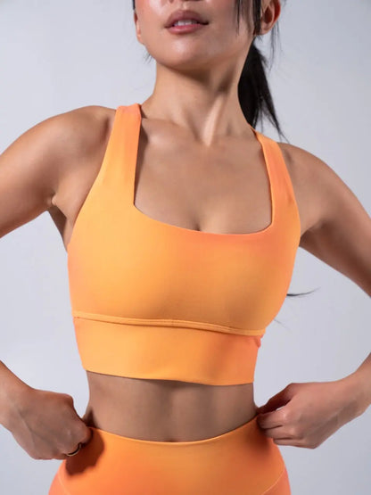 Revolutionary Lava Print Sports Bra